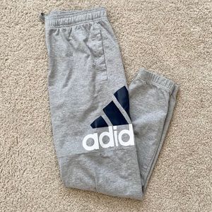 ADIDAS light grey jogger sweatpants unisex pants